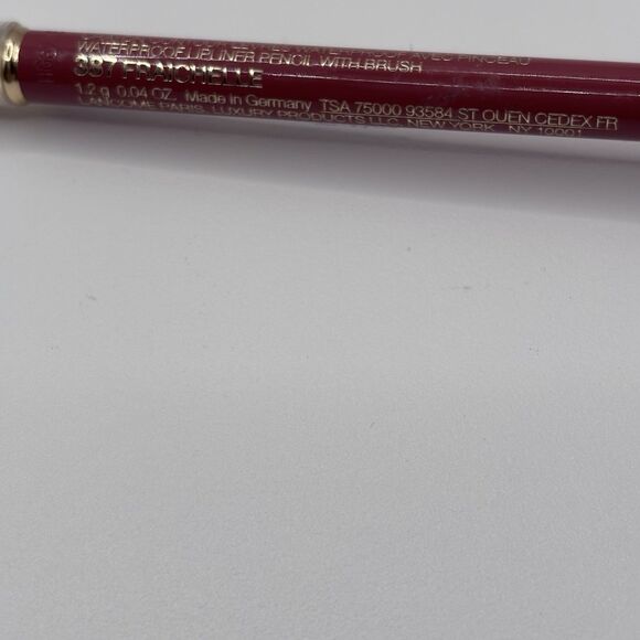 Lancome Le Lip Liner Waterproof with Brush #387 FRAICHELLE 0.04 oz New Rare - Picture 4 of 9